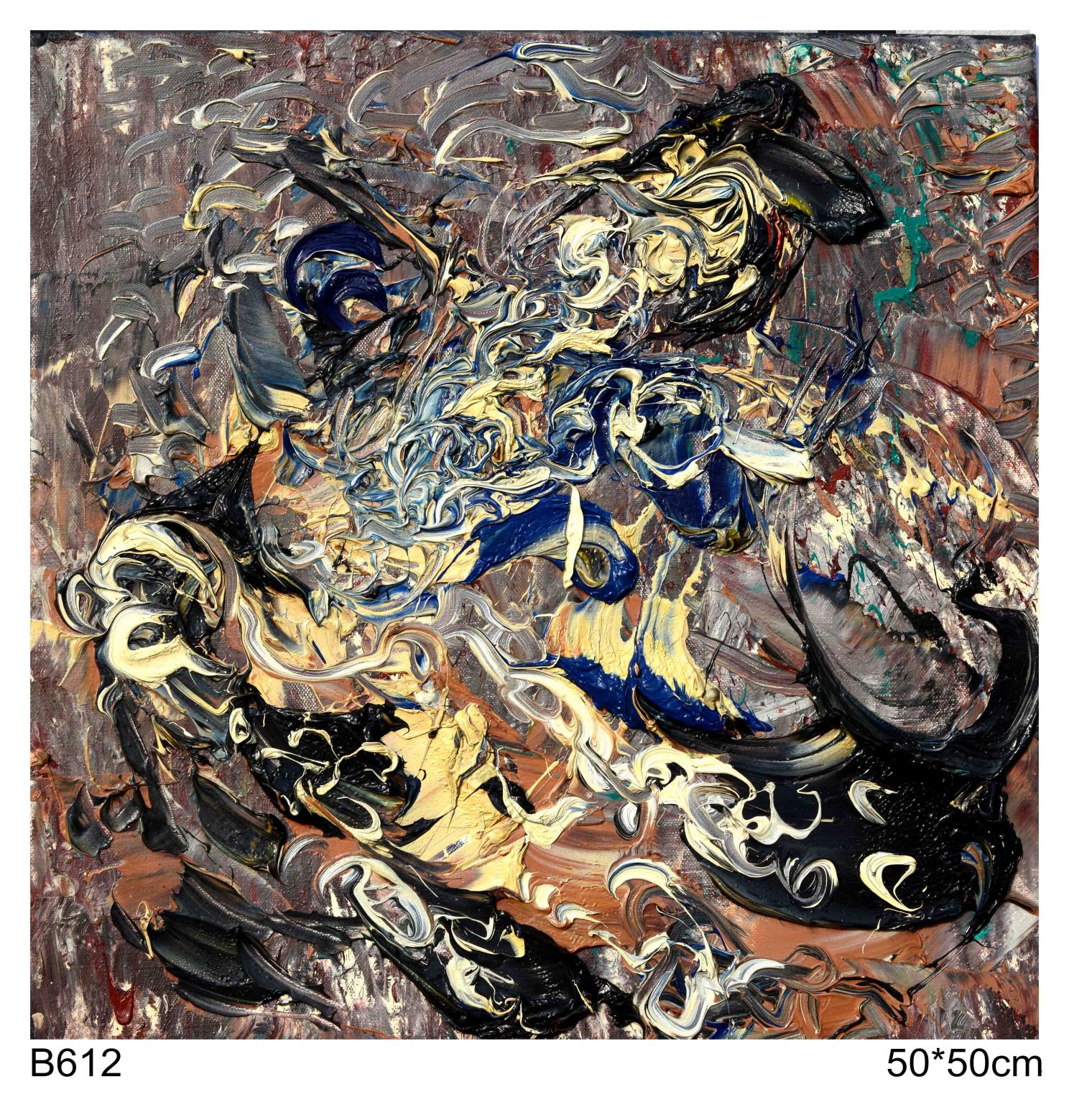B612 布面油画 50X50CM 2018